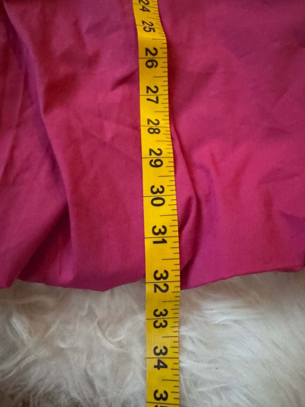 NWT Express Fuchsia Bubble Hem Mini Dress Spaghetti Strap V-Neck Size S - Picture 10 of 10